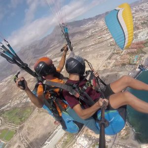 Complete introductory paragliding course in Tenerife